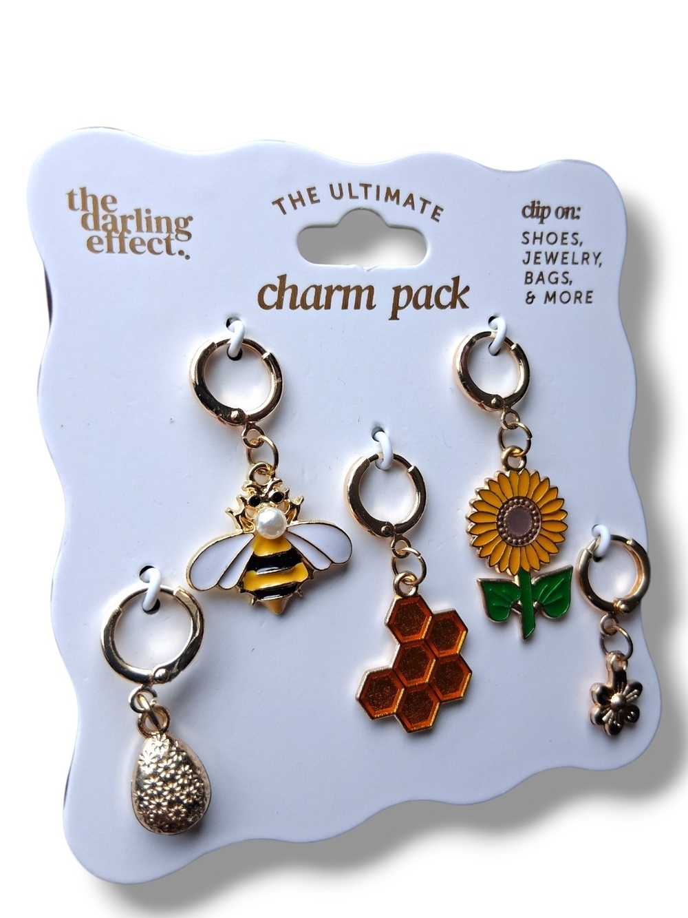 CHARM SET FOR SHOES, PURSE, BAGS, ETC! DARLING EFFECT MADE
